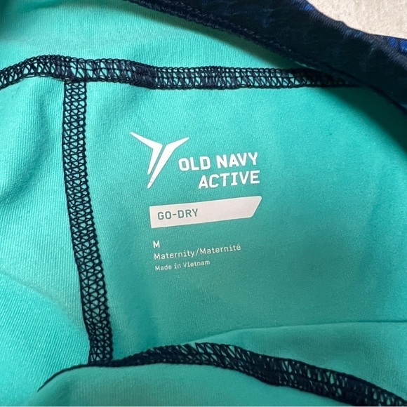 Old Navy Active Maternity leggings workout capri pants meidum - Picture 4 of 7